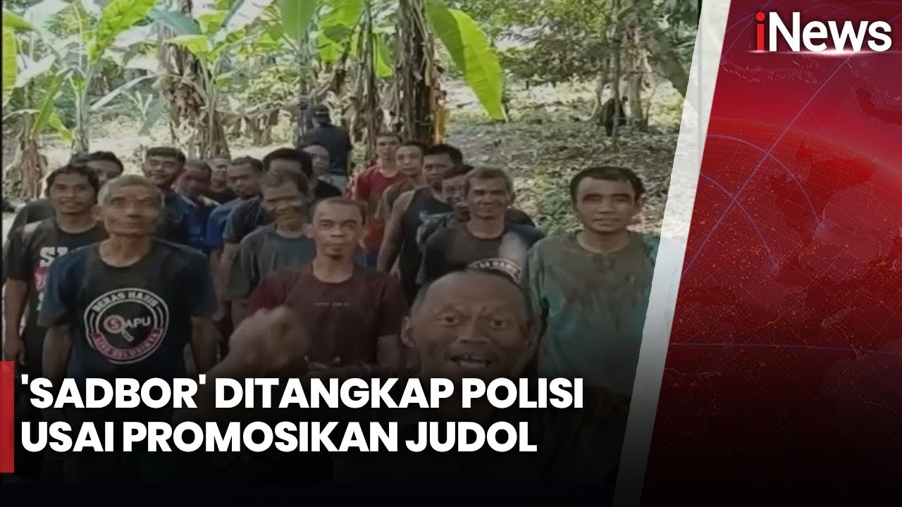 Promosikan Judol 'Sadbor' Ditangkap Polisi - iNews Sore 03/11