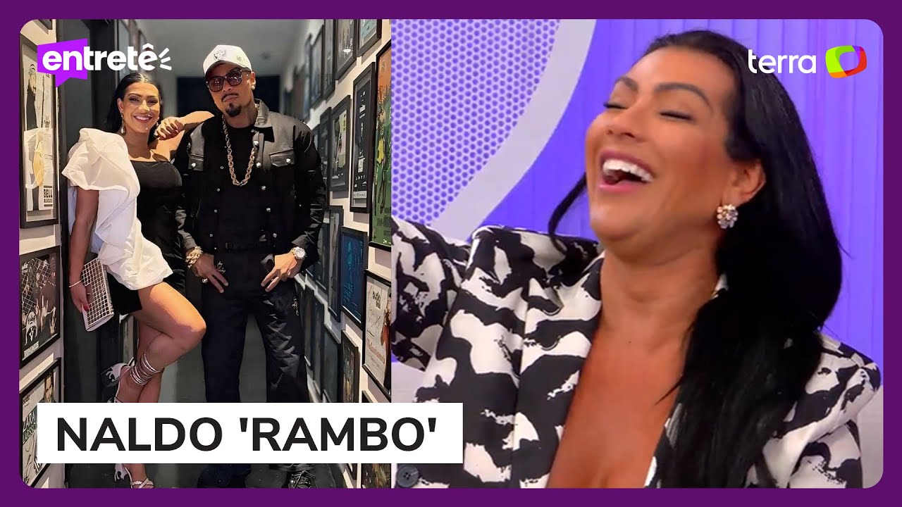 Moranguinho diverte apresentadores do Sala de TV com história de Naldo invadindo ‘A Fazenda’