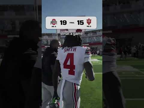OHIO STATE SURVIVES IN BLOOMINGTON 🤯