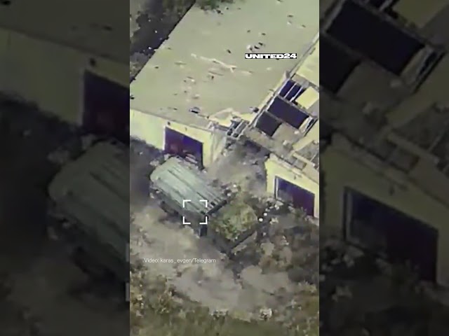Ukrainian FPV Drone Hit North Korean M1991 MLRS #warinukraine