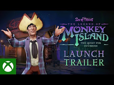 Sea of Thieves: The Legend of Monkey Island - The Quest for Guybrush Gameplay Trailer
