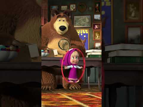 माशा जिमनास्ट! 🤸‍♀️👧 #Shorts #माशाएंडदबेयर #mashabear #inhindi #कलेक्शनबनापैशन #cartoons #kids
