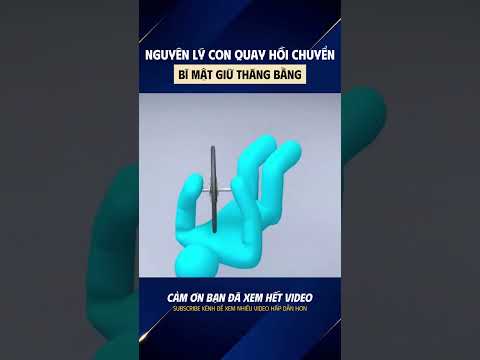 NGUYÊN LÝ CON QUAY HỒI CHUYỀN, BÍ MẬT GIỮ THĂNG BẰNG #vatly #conquayhoichuyen #thangbang #nguyenly