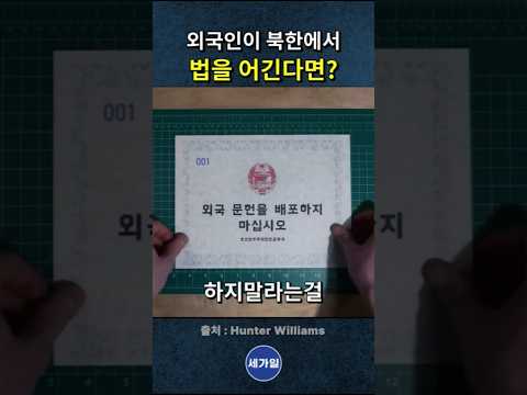 <strong>외국인이</strong> 북한에서 법을 어긴다면?