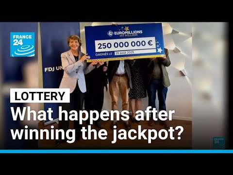 What happens after you win millions at the lottery? • FRANCE 24 English