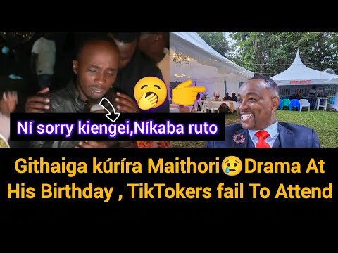 🥹Woooi💔 Githaiga.You won't believe What Happened 