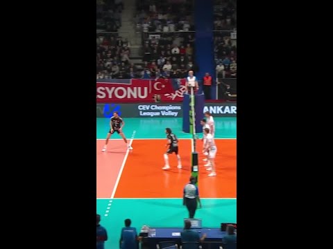 Ball in or out? 🤔 📺 Watch the CEV Champions League Volleyball LIVE on EuroVolley.TV #volleyball