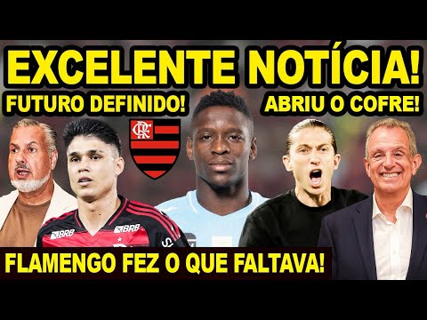 EXCELENTE NOTÍCIA! FLAMENGO FEZ O QUE FALTAVA! DIRETORIA DEFINE FUTURO DE LUIZ ARAÚJO! LUIZ HENRIQUE