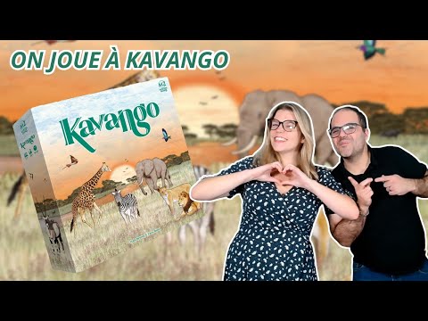 { Règles Et Partie } ON JOUE À KAVANGO | Jeu De Société | Mazaza Games