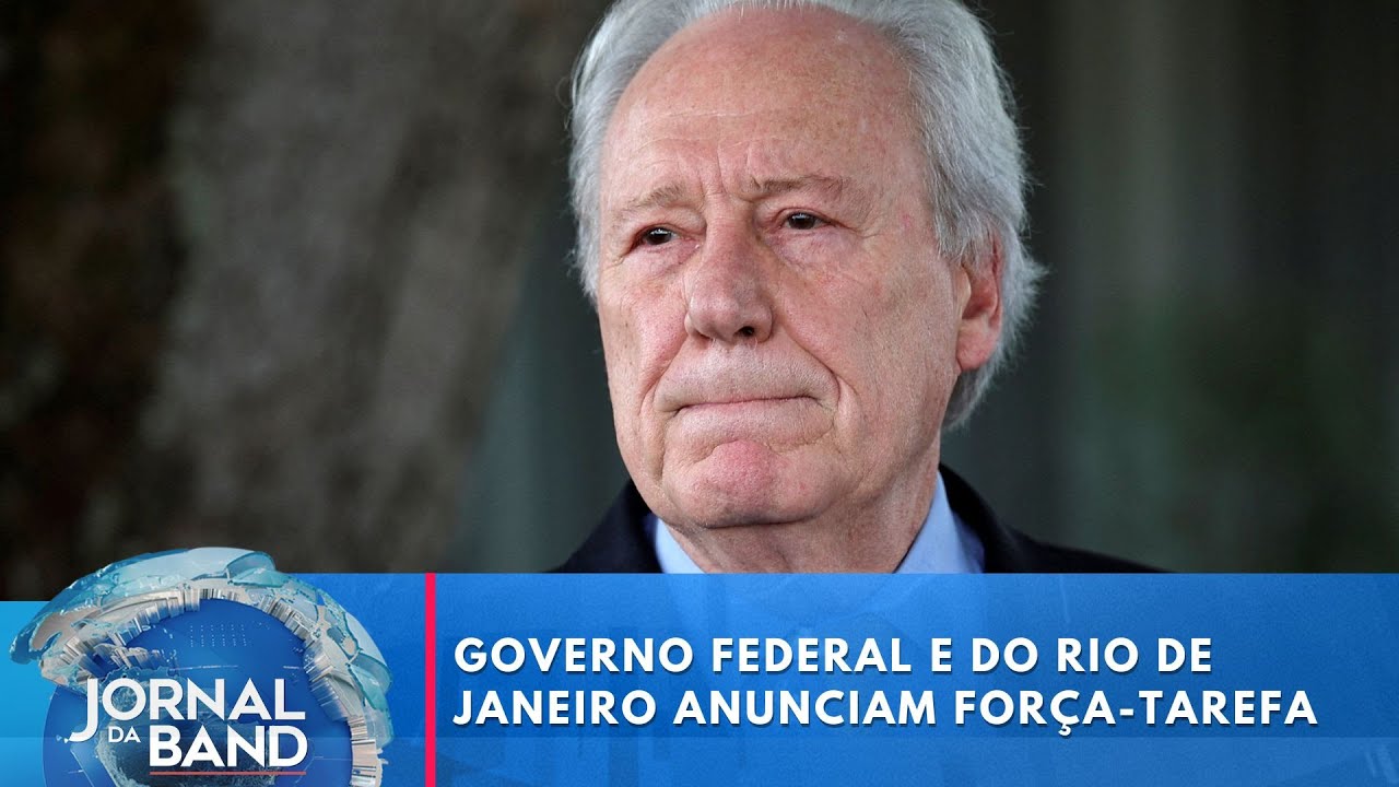 Governo Federal e do Rio de Janeiro anunciam forçatarefa contra o crime | Jornal da Band  TV Online Governo Federal e do Rio de Janeiro anunciam força tarefa contra o crime | Jornal da Band