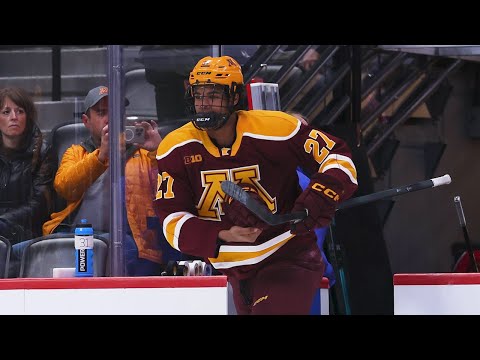 Javon Moore Scores OT Game-Winning Goal to Defeat Denver in U.S. Hockey Hall of Fame Game