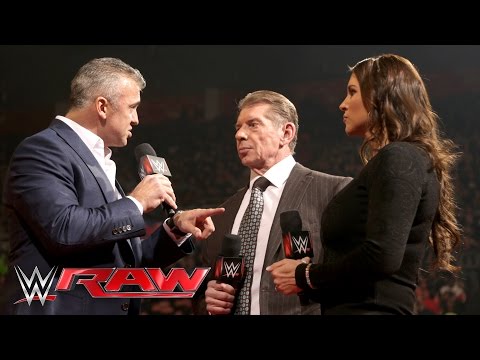 Retour de Shane McMahon à WWE Raw
