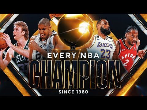 Every Nba Championship Celebration (1980-2022) 🏆