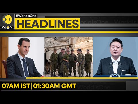Syria: Israel Army Operating In Buffer Zone | Assad's Ouster Plan Took A Year | WION Headlines