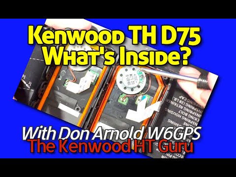 What's Inside? Kenwood THD75 Complete Disassembly Video