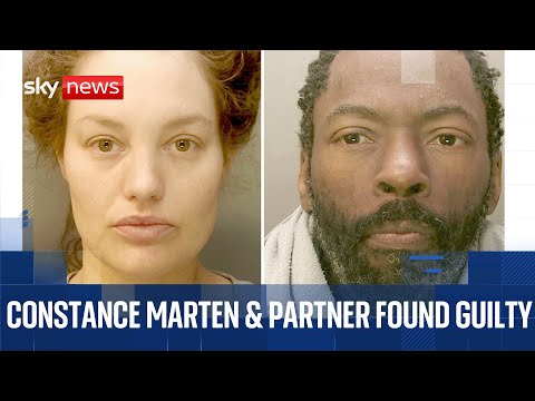 Constance Marten and Mark Gordon guilty of killing their newborn baby | Sky News coverage