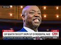 Watch Sen. Tim Scotts surprise announcement that he is suspending his presidential campaign(CNN) - 02:51 min - News - Video