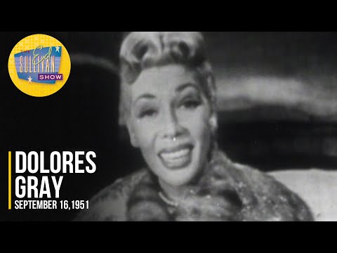 Dolores Gray "It Might As Well Be Spring Live" on The Ed Sullivan Show