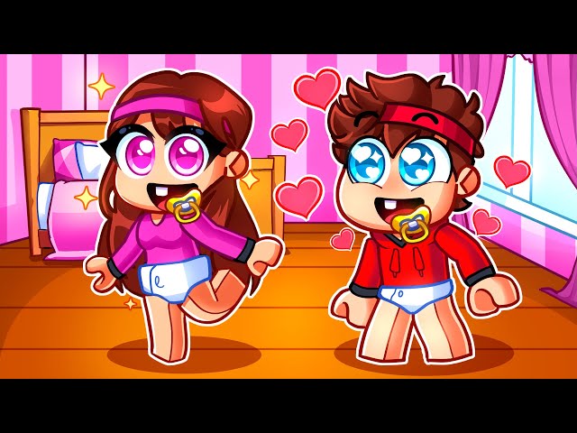 Bébé Talcado CRUSH sur Bébé Anna sur Roblox Brookhaven !