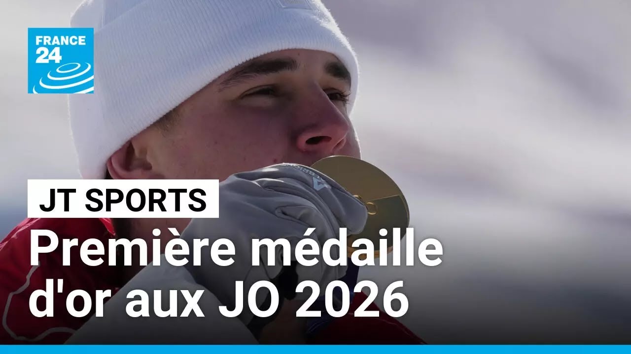 La première médaille d'or frd JO 2026 pour le Suisse Von Allmen en descente • FRANCE 24