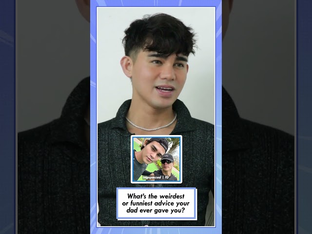 Inigo Pascual shares the weirdest or funniest advice his dad ever gave him | Kapamilya Shorts