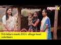 Priti Adani meets 200+ village level volunteers | Promotes Fortune SuPoshan project | NewsX