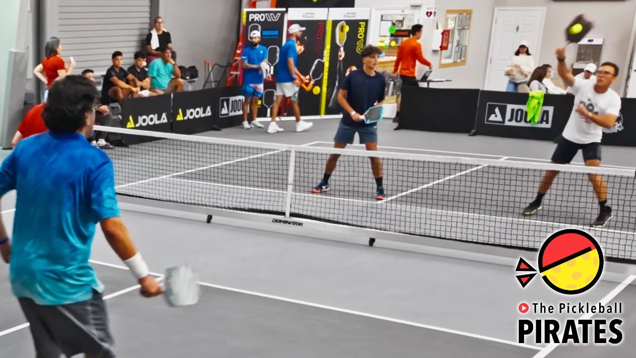 Seniors Dominated Pickleball Moneyball Semifinal Match
