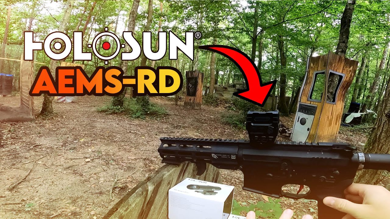 AIRSOFT FRANCE 🇫🇷 : HOLOSUN AEMS-RD (Max2Joules)
