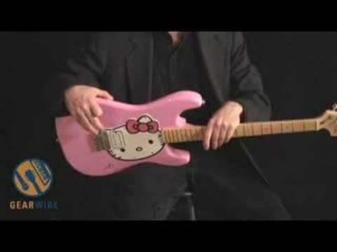 hello kitty squier strat