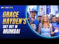 #MIvSRH: Grace Hayden explores Mumbai, engages with fans and more | #IPLOnStar
