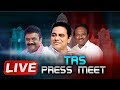 TRS Press Meet At Telangana Bhavan-Live
