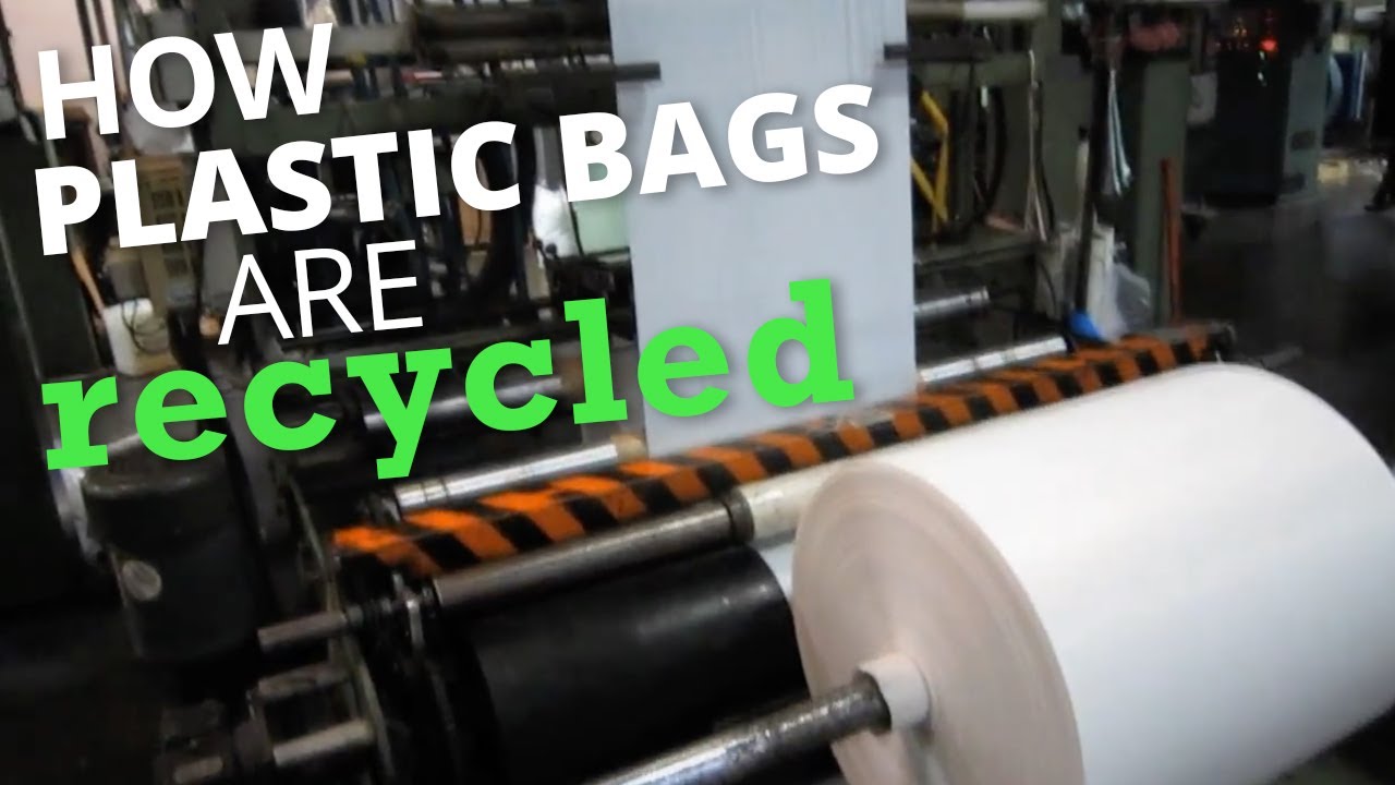 How Plastic Bags Are Recycled - YouTube