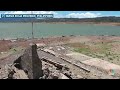Drone video shows ruins of a centuries-old town revealed by a dried dam  - 00:51 min - News - Video