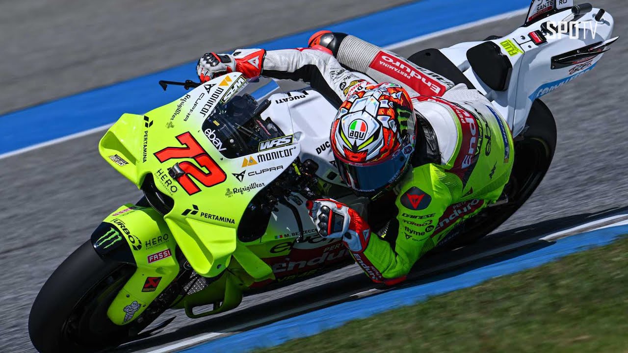 Bezzecchi Tercepat! Pecco, Martin & Marquez Bersaing Ketat | Free Practice 1 [MotoGP Thailand]