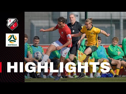 HIGHLIGHTS | Jong FC Utrecht - Australië Onder 23