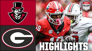 Austin Peay Governors vs. Georgia Bulldogs | Full Game Highlights | ESPN College Football