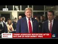 Trump calls hush money trial a ‘scam’ at end of first day  - 04:53 min - News - Video