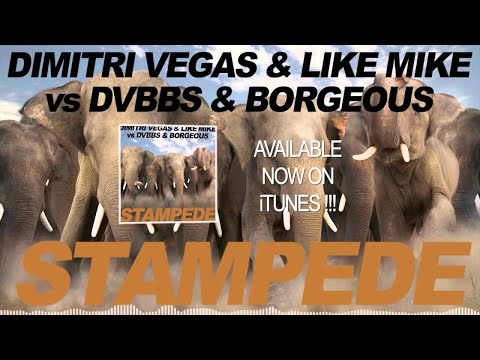 Dimitri Vegas & Like Mike vs DVBBS & Borgeous - Stampede (Official Video - Teaser - Out Now!)