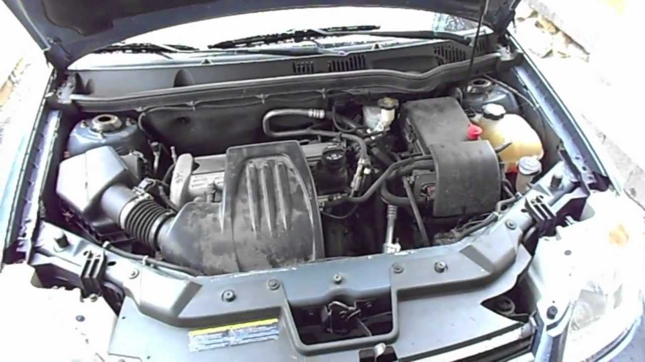 How to take out Air intake 05-10 cobalt ls - YouTube hhr fuel filter location 