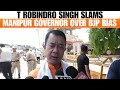 Imphal : T Robindro Singh Targets Manipur Governor Ajay Kumar Bhalla, Accuses Bias Toward BJP