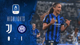 Juventus-Inter 0-1 | Bugeja rovina la festa scudetto alla Juve | #SerieAfemminile eBay