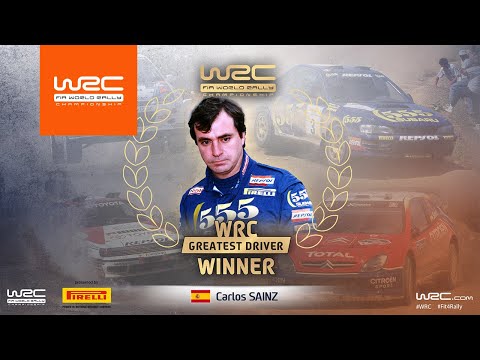 CARLOS SAINZ CROWNED THE GREATEST WRC DRIVER