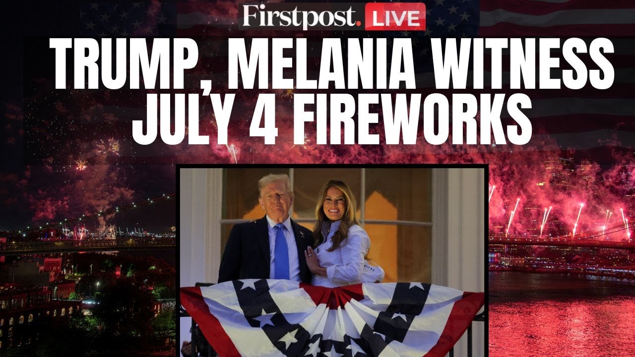 LIVE: 4th of July Fireworks | July 4 Celebrations at White House | US Independence Day | Trump |N18G