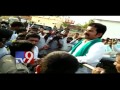 Tension at KCR village as Revanth Reddy is denied entry