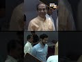 Uddhav Thackeray along with son Aditya Thackeray arrives at polling booth in Mumbai to cast vote