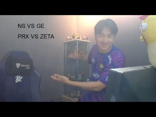 คู่แรก NS VS GE คู่สอง PRX VS ZETA ในรายการ Stage2 #VCTWatchParty #DAY378