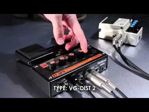 video Roland GR-D V-Guitar Distortion Pedal