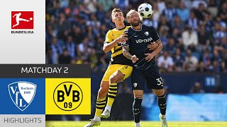 Bochum Fights off a Draw! | VfL Bochum — Borussia Dortmund 1-1 | Highlights | MD2 Bundesliga 23/24