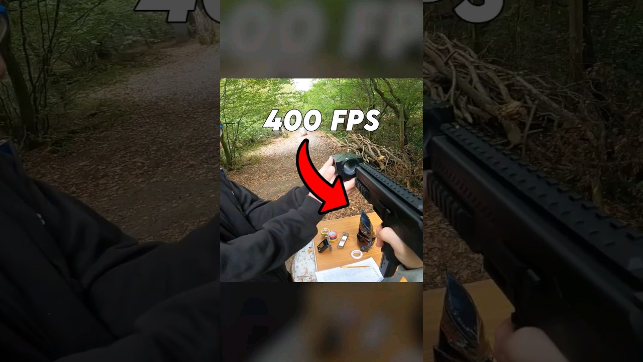 AIRSOFT FRANCE 🇫🇷 : 400 FPS ??? 😅