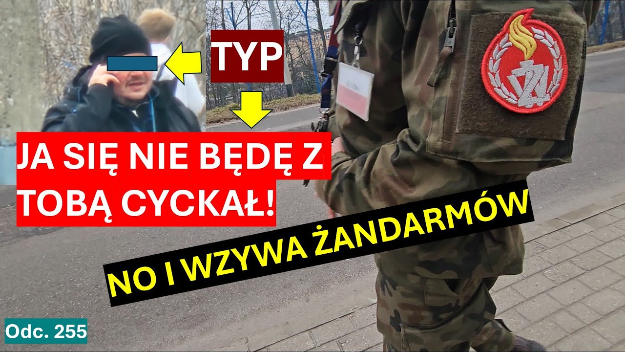 Żandarmeria zaprasza mnie do radiowozu! Wezwana z powodu filmowania w Gdyni. Co się stanie? #255